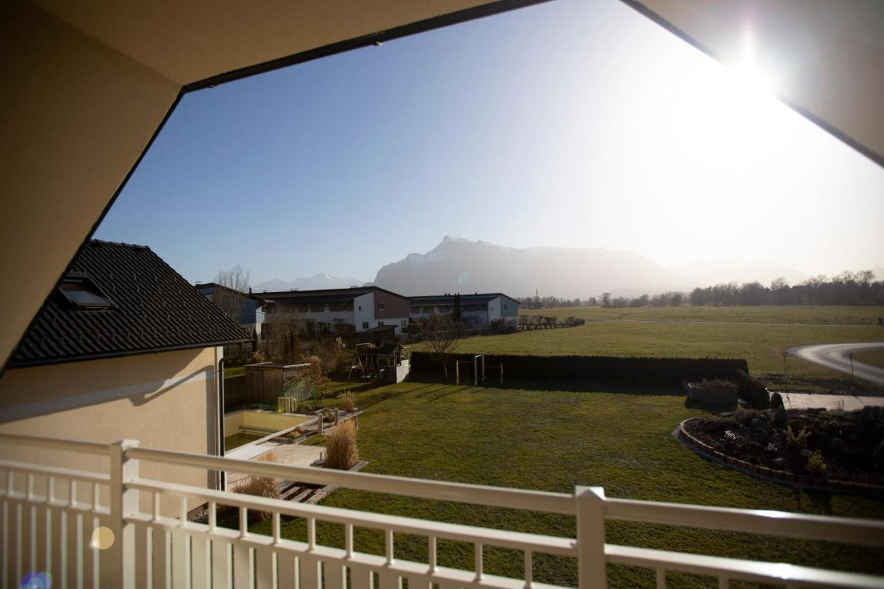 Ferienwohnung Untersbergblick ザルツブルク エクステリア 写真